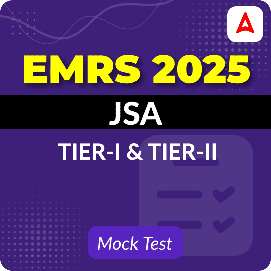 EMRS Junior Secretariat Assistant 2025 Mock Test