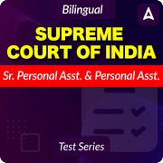 Supreme Court Sr. Personal Asst. & Personal Assistant Mock Test