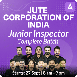 Jute Corporation of India(JCI)- Junior Inspector Complete Batch | Hinglish | Online Live Classes By Adda247