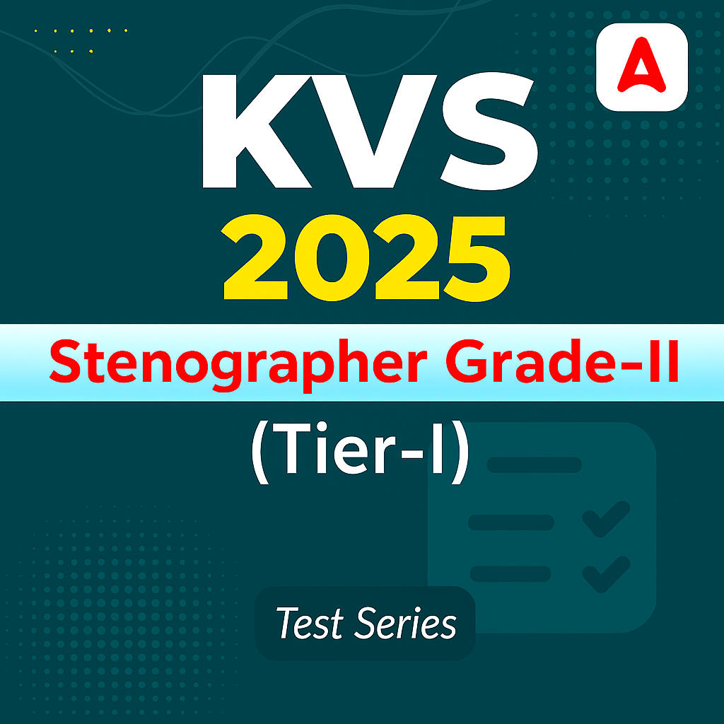 KVS Stenographer Grade-II (Tier-I) 2025 Mock Test