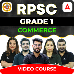 RPSC GRADE 1 | COMMERCE | Video Course by Adda247