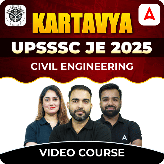 Kartavya - UPSSSC JE 2025 | Civil Engineering | Video Course by Adda247