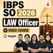 IBPS SO | LAW Officer | Video Course by Adda 247