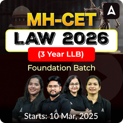 MH-CET LAW 2026 (3 Year LLB) FOUNDATION BATCH | Complete Live Classes By Adda247 (As per Latest Syllabus)