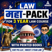 LAW MAHAPACK PRO for 3 YEAR LLB COURSE | CUET PG LLB & MHCET LAW | Online Live Classes with Printed Books by Adda 247