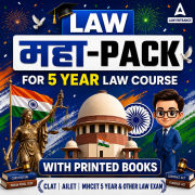LAW MAHAPACK PRO for 5 YEAR LLB COURSE | CLAT, AILET, MHCET & Other 5 Year Law Exams | Online Live Classes with Printed Book by Adda 247