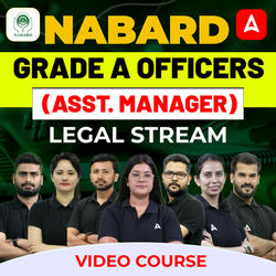 NABARD Grade A Officers (Asst. Manager) | Legal Stream | Video Course by Adda247