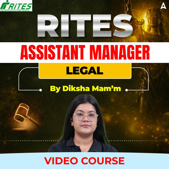 RITES | Assistant Manager (Legal) | Complete Video Course by Adda 247