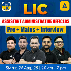 LIC - Assistant Administrative Officers (AAO) 2025 | Pre + Mains + Interview | Online Live Classes by Adda 247