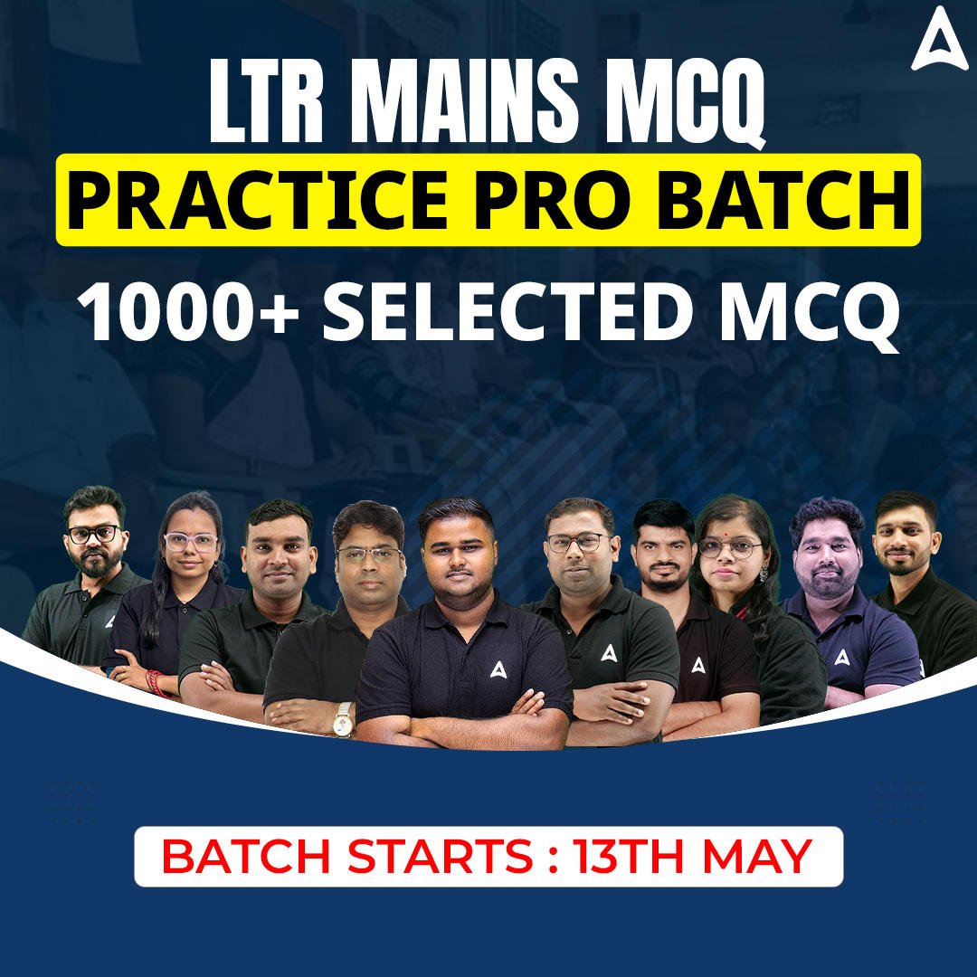 Target LTR Mains MCQ Practice Pro (1000+MCQ) Batch | Online Live Classes By Adda247