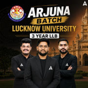 Lucknow University LAW 2027 (3 Year LLB) ARJUNA BATCH | Online Live Classes By Adda247