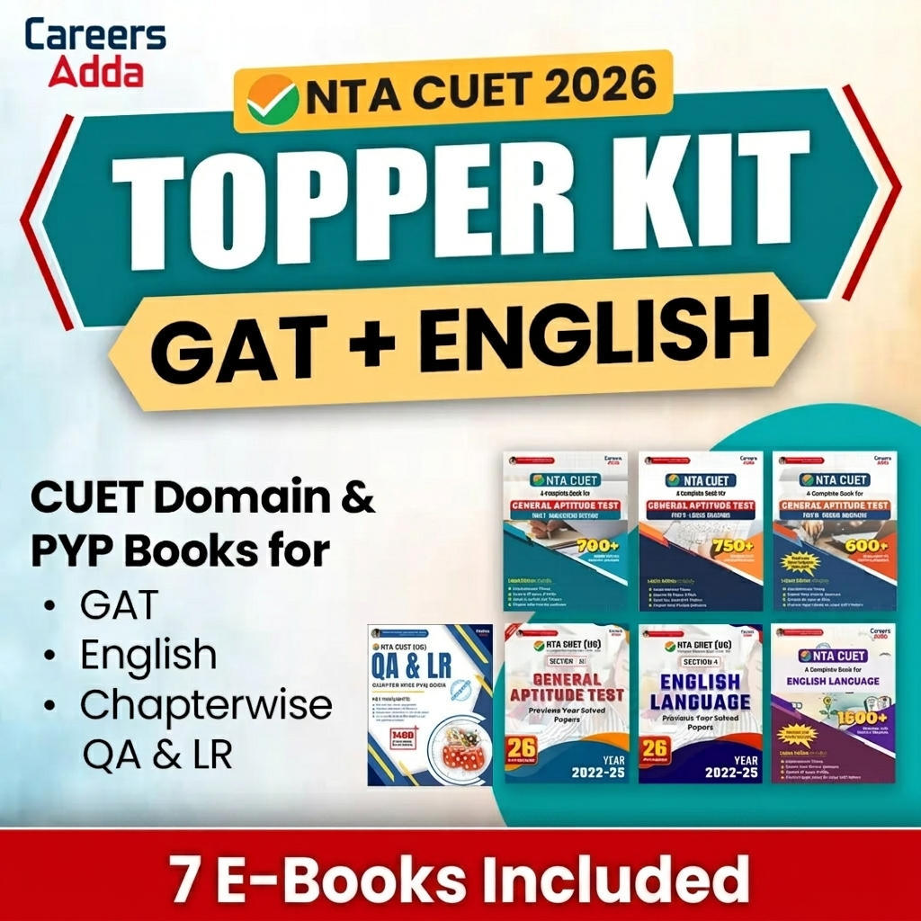 CUET TOPPER BOX GAT and ENGLISH LANGUAGE E-Books By Careers Adda