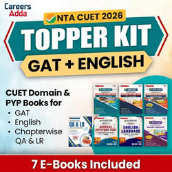 CUET TOPPER BOX GAT and ENGLISH LANGUAGE E-Books By Careers Adda