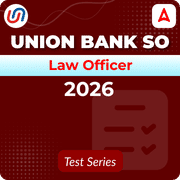 Union Bank SO Law Officer 2026 Mock Test Series