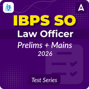IBPS SO Law Officer 2026 Mock Test Series
