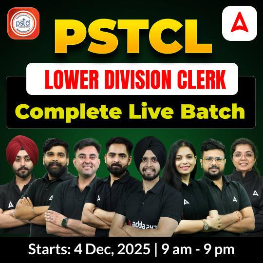PSTCL Lower Division Clerk Complete Live Batch | Bilingual | Online Live Classes by Adda 247