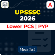 UPSSSC Lower PCS Mock Test