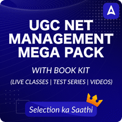 UGC NET MANAGEMENT MEGA PACK WITH BOOK KIT (LIVE CLASSES | TEST SERIES | VIDEOS)
