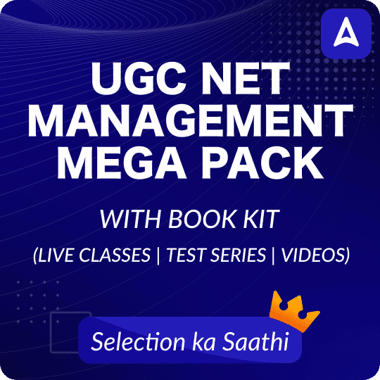 UGC NET MANAGEMENT MEGA PACK WITH BOOK KIT (LIVE CLASSES | TEST SERIES | VIDEOS)