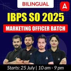 IBPS SO 2025 | MARKETING Officer Batch | Online Live Classes by Adda 247