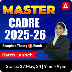 MASTER CADRE 2025-26 Complete Theory Batch  | Online Live Classes by Adda 247