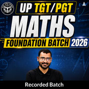 UP TGT/PGT Maths Foundation Batch 2026 | Online Recorded Classes by Adda247