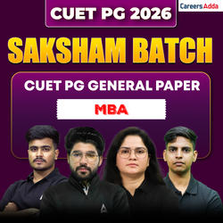 CUET PG 2026 Saksham Batch for General Paper MBA | CUET PG General Paper MBA Video Course by Careers Adda