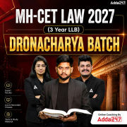MH-CET LAW 2027 (3 Year LLB) | DRONACHARYA BATCH | Online Coaching By Adda247