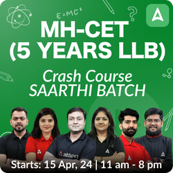 MH-CET LAW 2024 (5 Year LLB) SAARTHI BATCH | Complete Live+Recorded Classes by Adda247 (As per Latest Syllabus)