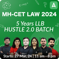 MH-CET (5 Years LLB) Hustle 2.0 BATCH | Complete Live Classes By Adda247 (As per Latest Syllabus)