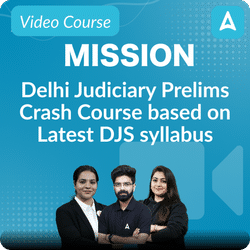 MISSION Delhi Judiciary Prelims Crash Course based on Latest DJS syllabus By Adda247 , Recorded Live Classes | Video Course by Adda 247