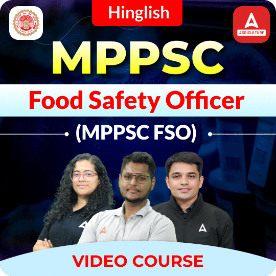 Madhya Pradesh Food Safety Officer (MPPSC FSO) | Video Course by Adda247