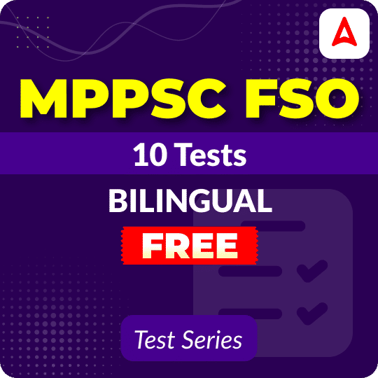 MPPSC FSO Free Mock Test Series