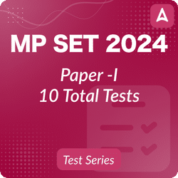MP SET Paper-I 2024, Complete Bilingual Online Test Series by Adda247
