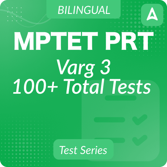 MPTET Varg 3 PRT Mock Test 2024