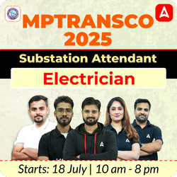 Lakshya 1.0  - MPTRANSCO 2025 Substation Attendant (Electrician) | Bilingual | Online Live Classes by Adda 247