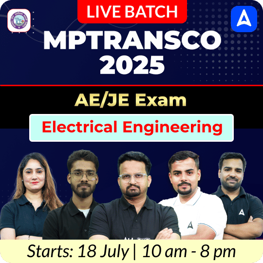 Lakshya 1.0 - MPTRANSCO 2025 AE/JE (Electrical Engineering) | Bilingual | Online Live + Recorded Classes by Adda 247
