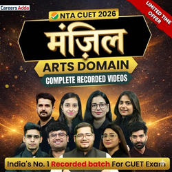 CUET UG 2026 मंजिल BATCH FOR ARTS | Complete Video Course