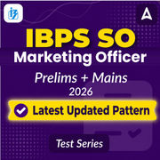 IBPS SO Marketing OFFICER 2026 Mock Test Series