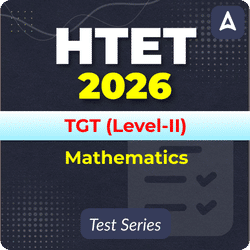 HTET TGT Mathematics (Level-II) 2026 Mock Test