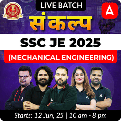 Sankalp 1.0 - SSC JE 2025 (Mechanical Engineering) | Bilingual | Online Live Classes by Adda 247
