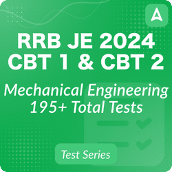 RRB JE Mechanical Engineering 2024 CBT 1 & CBT 2 Mock Test Series, Complete English Online Test Series 2024 by Adda247