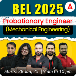 Target 1.0  BEL 2025 - Probationary Engineer (Mechanical Engineering)  Hinglish | Online Live Classes by Adda 247