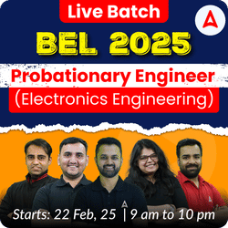 Target 2.0  BEL 2025 - Probationary Engineer (Electronics Engineering)  Hinglish | Online Live Classes by Adda 247