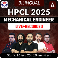 Tejas - HPCL JE (Mechanical Engineering) 2025 | Hinglish | Online Live + Recorded Classes by Adda 247