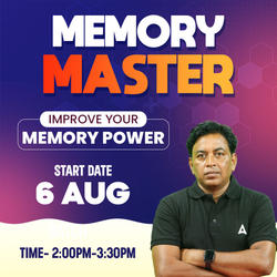 Memory Master | Improve Your Memory Power | Online Live Classes by Adda 247
