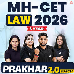 MH-CET LAW 2026 (3 Year LLB) PRAKHAR 2.0 BATCH | Complete Live Classes By Adda247 (As per Latest Syllabus)