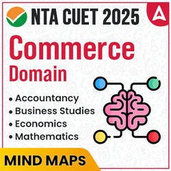 CUET UG Commerce Mind Maps (For 2025) | E-Book By Adda247