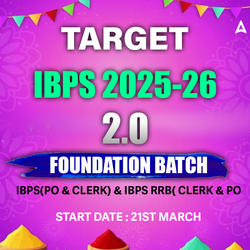 Mission IBPS (2025-26) Foundation 2.0 Batch | Complete Foundation Batch for IBPS (PO & Clerk), IBPS RRB (Clerk & PO) by Adda247