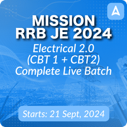 Mission RRB JE Electrical 2.0 Batch I Complete Tech & Non-tech Foundation Batch | Online Live Classes by Adda 247